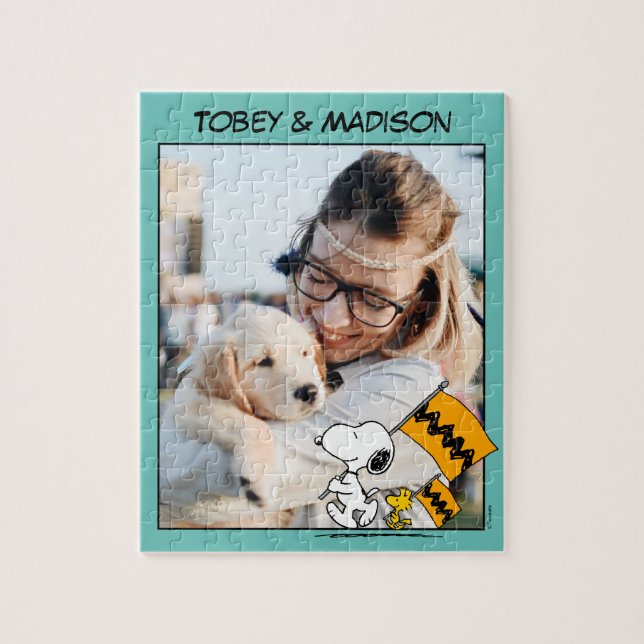 Peanuts | Snoopy & Woodstock Flags Jigsaw Puzzle (Vertical)