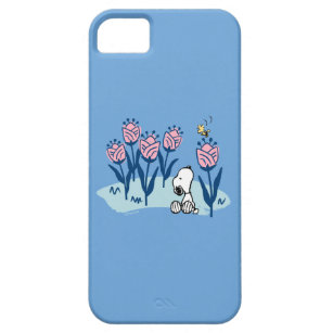 Peanuts   Snoopy & Woodstock Flower Garden Barely There iPhone 5 Case