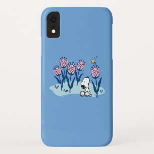 Peanuts   Snoopy & Woodstock Flower Garden Case-Mate iPhone Case