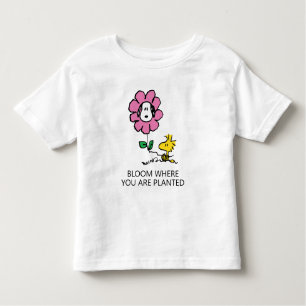 Peanuts   Snoopy & Woodstock Flower Toddler T-Shirt