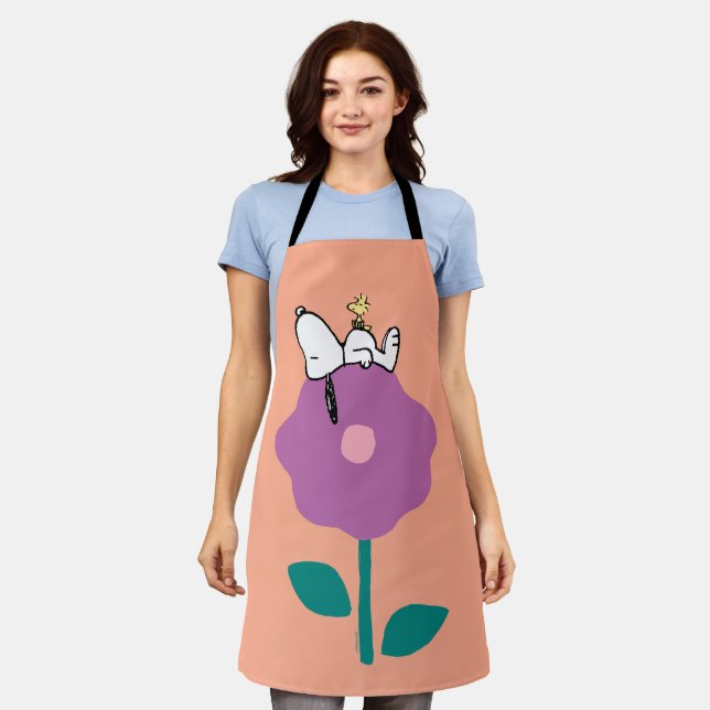 Peanuts | Snoopy & Woodstock Flower Whistle Apron (Worn)