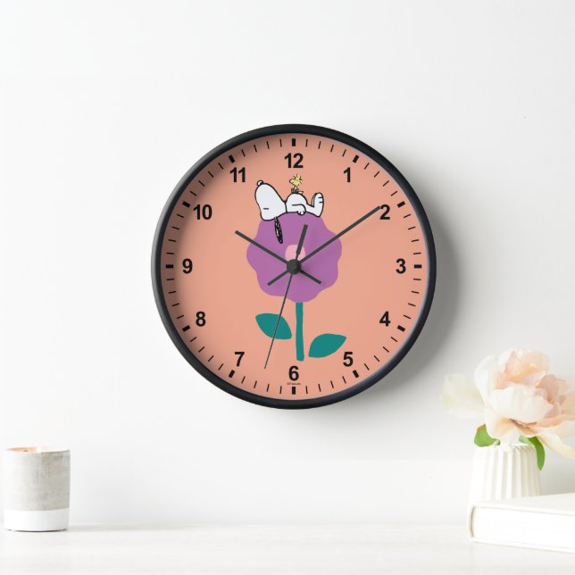 Peanuts | Snoopy & Woodstock Flower Whistle Clock (Home)
