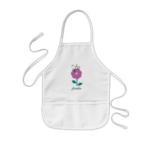 Peanuts Snoopy & Woodstock Flower Whistle Kids Apron