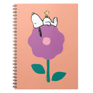 Peanuts   Snoopy & Woodstock Flower Whistle Notebook