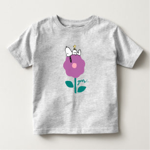 Peanuts   Snoopy & Woodstock Flower Whistle Toddler T-Shirt