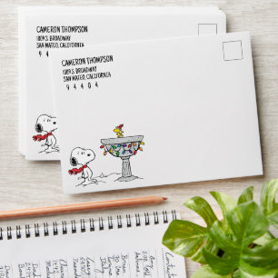 Peanuts   Snoopy & Woodstock Frozen Birdbath Envelope