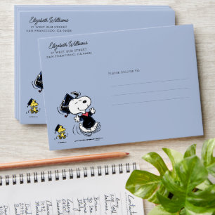 Peanuts   Snoopy & Woodstock Graduation Envelope