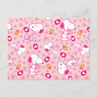 Peanuts | Snoopy & Woodstock Heart Pattern