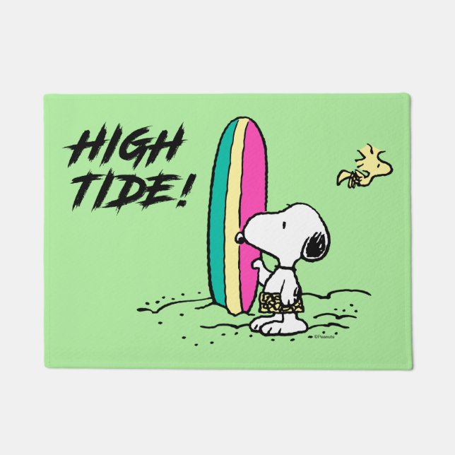 Peanuts | Snoopy & Woodstock High Tide Doormat (Front)