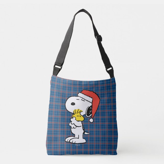 Peanuts | Snoopy & Woodstock Holiday Crossbody Bag (Front)