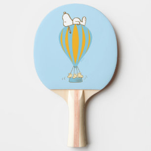 Peanuts   Snoopy & Woodstock Hot Air Balloon Ping Pong Paddle