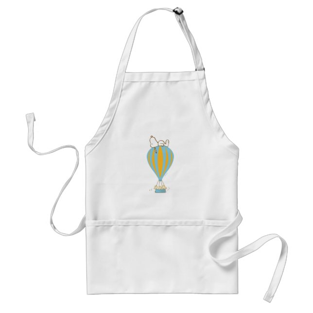 Peanuts | Snoopy & Woodstock Hot Air Balloon Standard Apron (Front)