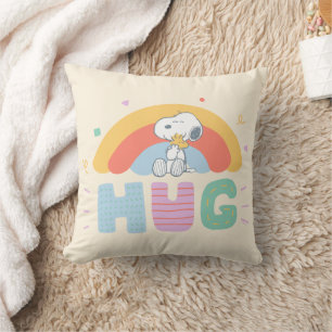Peanuts Snoopy & Woodstock Hug Cushion