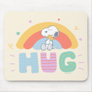 Peanuts   Snoopy & Woodstock Hug Mouse Pad