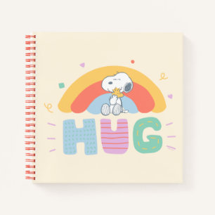 Peanuts   Snoopy & Woodstock Hug Notebook