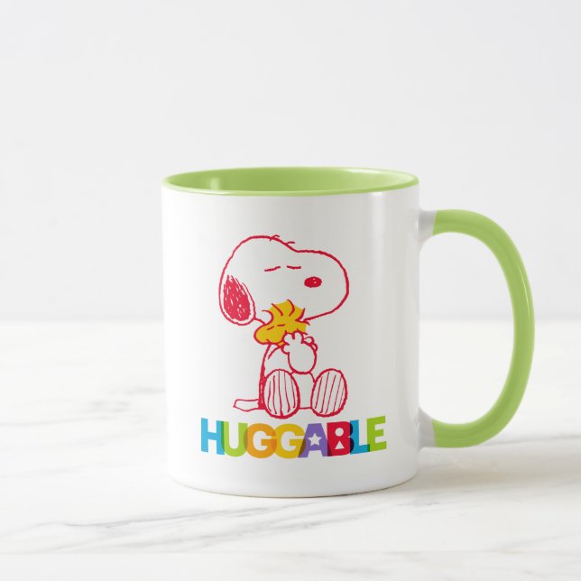 Peanuts | Snoopy & Woodstock Huggable Mug (Right)