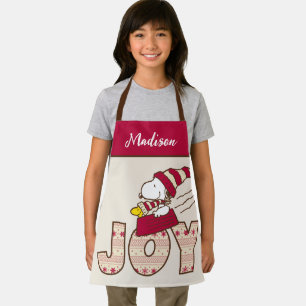 Peanuts   Snoopy & Woodstock Joy Sled Ride Apron