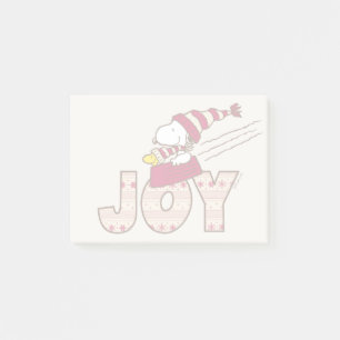 Peanuts   Snoopy & Woodstock Joy Sled Ride Post-it Notes