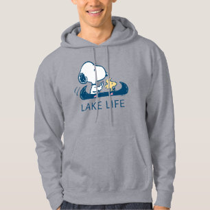 Peanuts   Snoopy & Woodstock Lake Life Hoodie