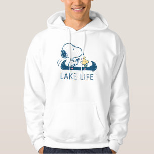 Peanuts   Snoopy & Woodstock Lake Life Hoodie