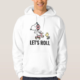 PEANUTS   Snoopy & Woodstock   Let's Roll Hoodie
