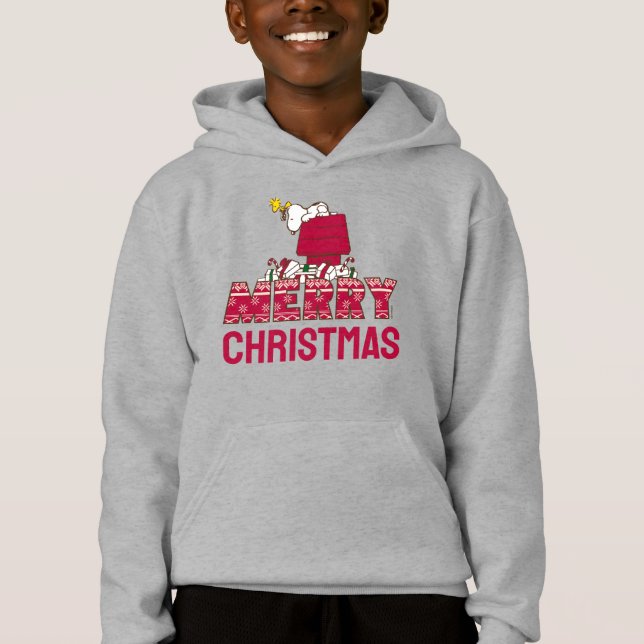 Peanuts | Snoopy & Woodstock Merry Ugly Sweater (Front)