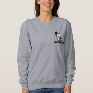 Peanuts   Snoopy & Woodstock Pilgrim Sweatshirt