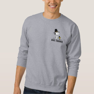 Peanuts   Snoopy & Woodstock Pilgrim Sweatshirt