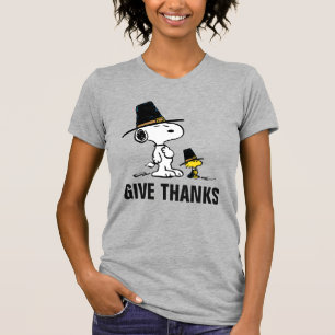 Peanuts   Snoopy & Woodstock Pilgrim T-Shirt