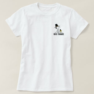 Peanuts Snoopy & Woodstock Pilgrim T-Shirt