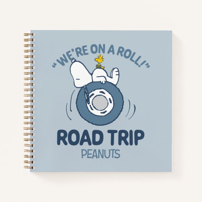 Peanuts | Snoopy & Woodstock Road Trip Notebook (Front)