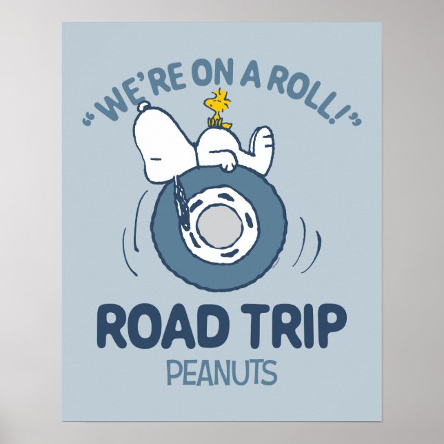 Peanuts | Snoopy & Woodstock Road Trip Poster (Front)