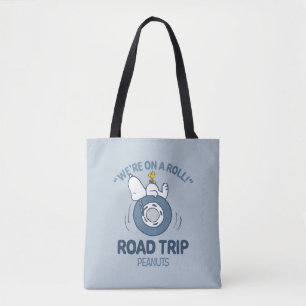 Peanuts   Snoopy & Woodstock Road Trip Tote Bag