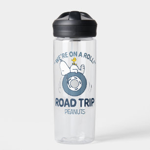Peanuts Snoopy & Woodstock Road Trip Water Bottle