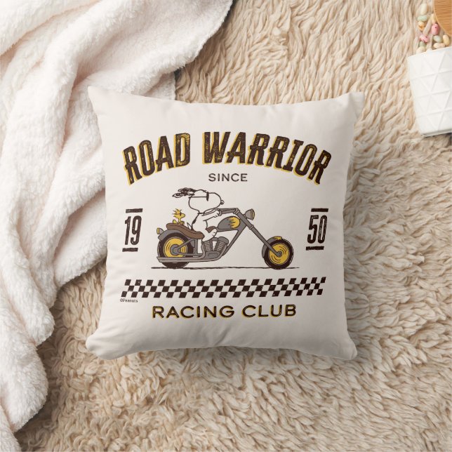 Peanuts | Snoopy & Woodstock Road Warriors Cushion (Blanket)