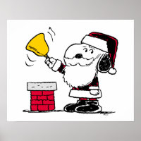 Peanuts | Snoopy & Woodstock Santa Bell Ringer