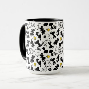 Peanuts    Snoopy & Woodstock Shadow Pattern Mug