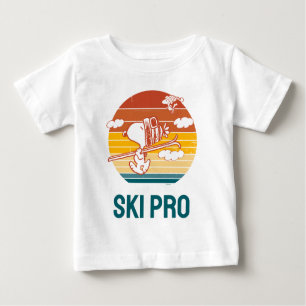 Peanuts   Snoopy & Woodstock Ski Trip Baby T-Shirt