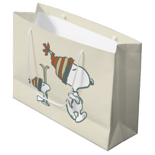 Peanuts   Snoopy & Woodstock Ski Trip Large Gift Bag