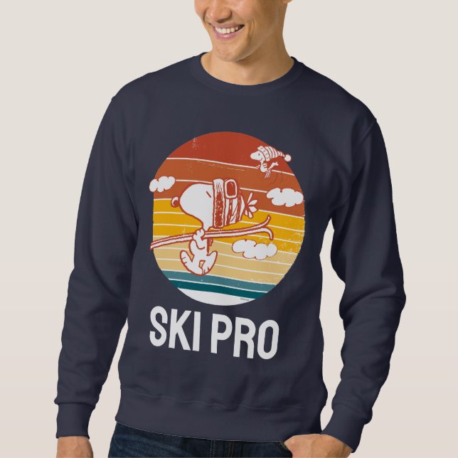 Peanuts | Snoopy & Woodstock Ski Trip Sweatshirt (Front)