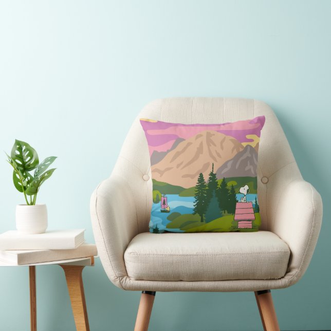 Peanuts | Snoopy & Woodstock The Great Outdoors Cushion (Chair)