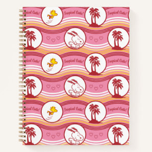 Peanuts   Snoopy & Woodstock Tropical Cutie Notebook