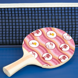 Peanuts   Snoopy & Woodstock Tropical Cutie Ping Pong Paddle
