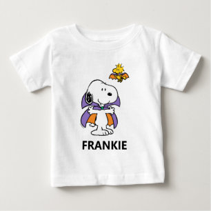 Peanuts Snoopy Woodstock Vampire Halloween Baby T-Shirt
