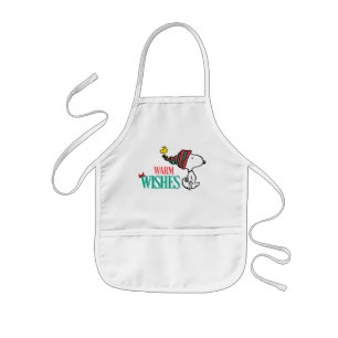 Peanuts   Snoopy & Woodstock Warm Wishes Kids Apron