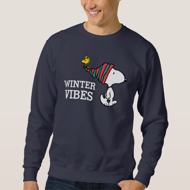 Peanuts | Snoopy & Woodstock Warm Wishes Sweatshirt (Front)
