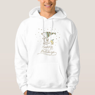 Peanuts   Snoopy & Woodstock Winter Skating Hoodie
