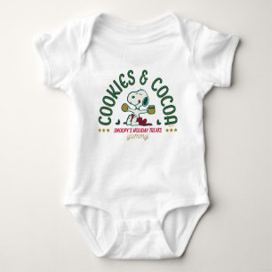 Peanuts Snoopy's Cookies & Cocoa Baby Bodysuit