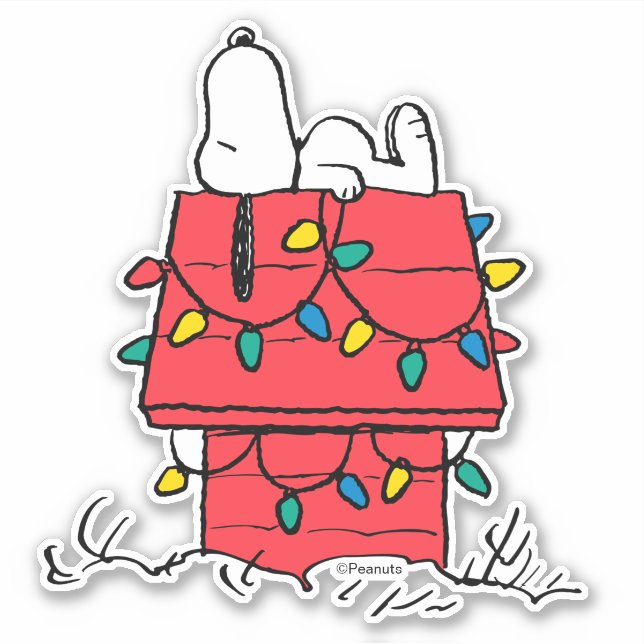 Peanuts | Snoopy's Dog House With Lights (Front)