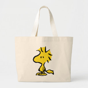 Peanuts   Snoopy's Friend Woodstock Large Tote Bag